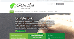 Desktop Screenshot of lokacupunctureclinic.com